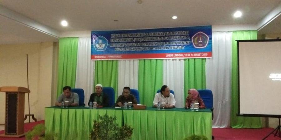 Penyusunan Naskah Soal USBN Pendidikan Kesetaraan T.P 2018/2019
